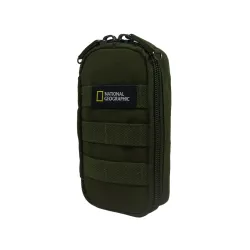 Saszetka pionowa do paska National Geographic Milestone khaki 1l